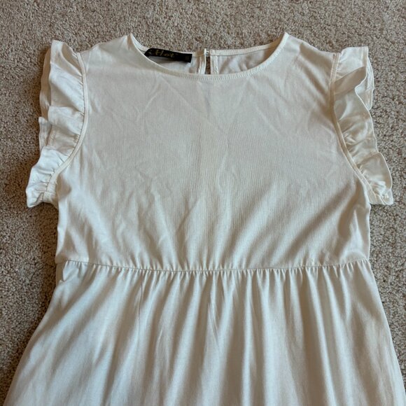 iHot Sleeveless-Ruffle Mini Summer Dress - Picture 2 of 13